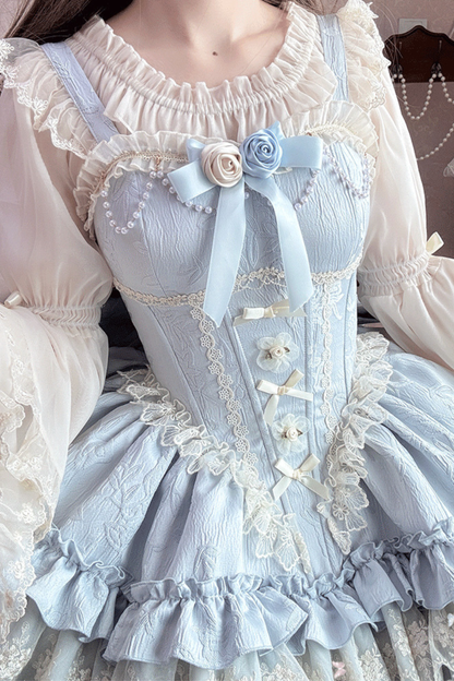 ダークバレエスタイルロリータゴシックプリンセスドレス