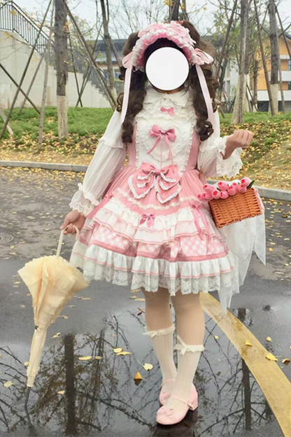 Lovely Heart Suspender Cake Dress + Headdress + Tail