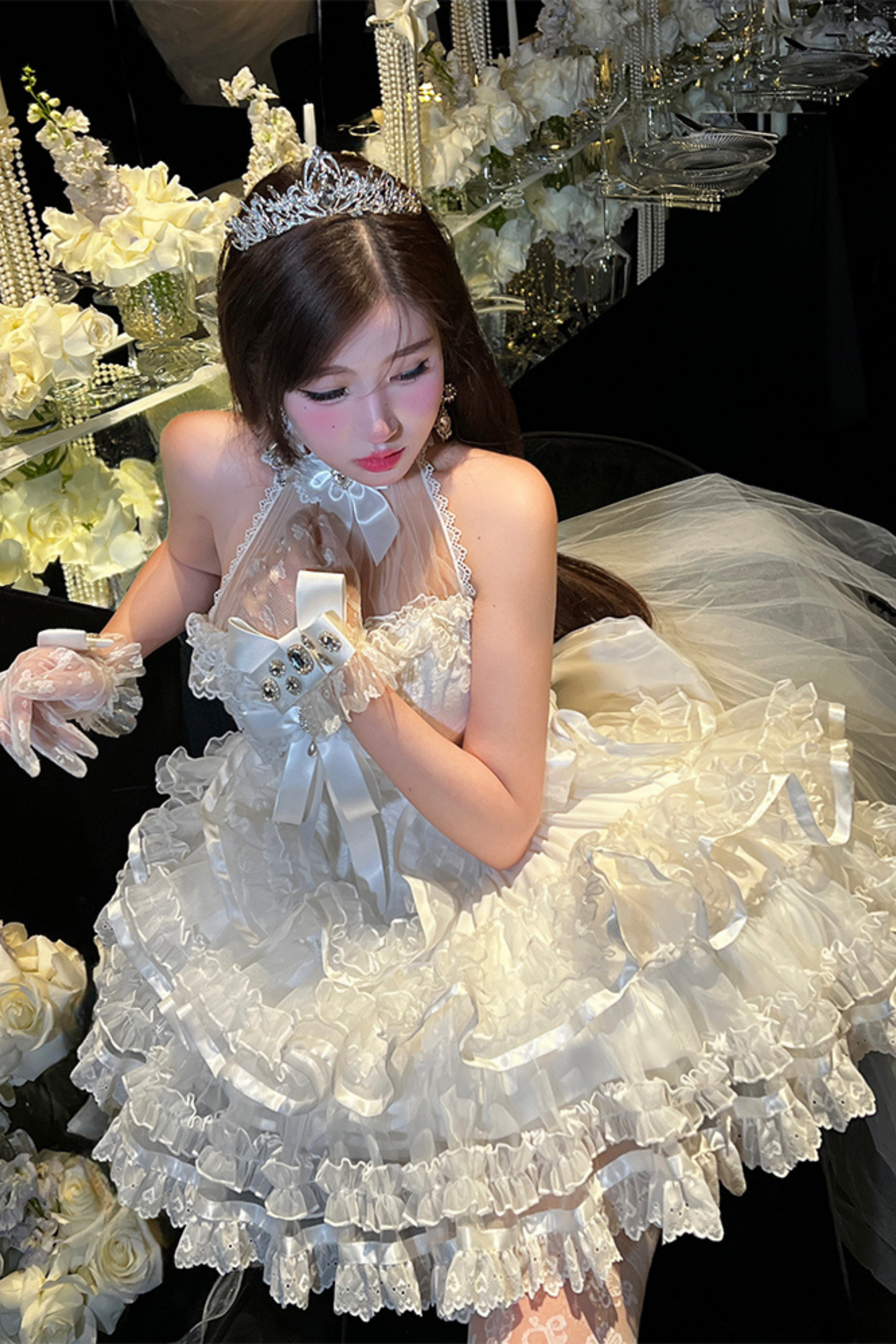 Short Swan Lolita Dress