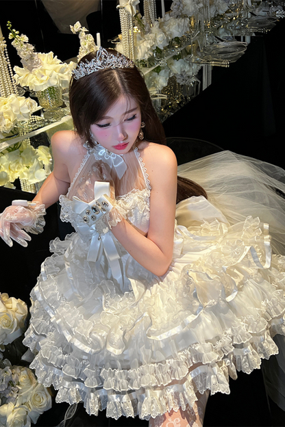 Short Swan Lolita Dress