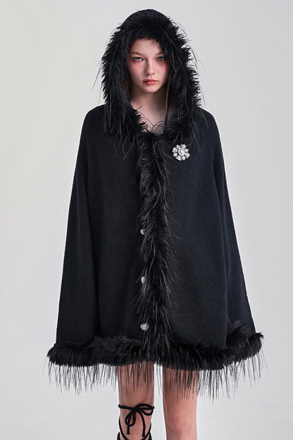 スノーカントリーフードマント