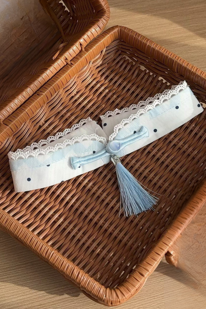 [3월 18일 예약마감] 차이나 드림 원피스 + 점퍼 스커트 + 소매 + 레그 워머 + 머리띠 + 칼라 + 클립 + 리본 + 공주 소매