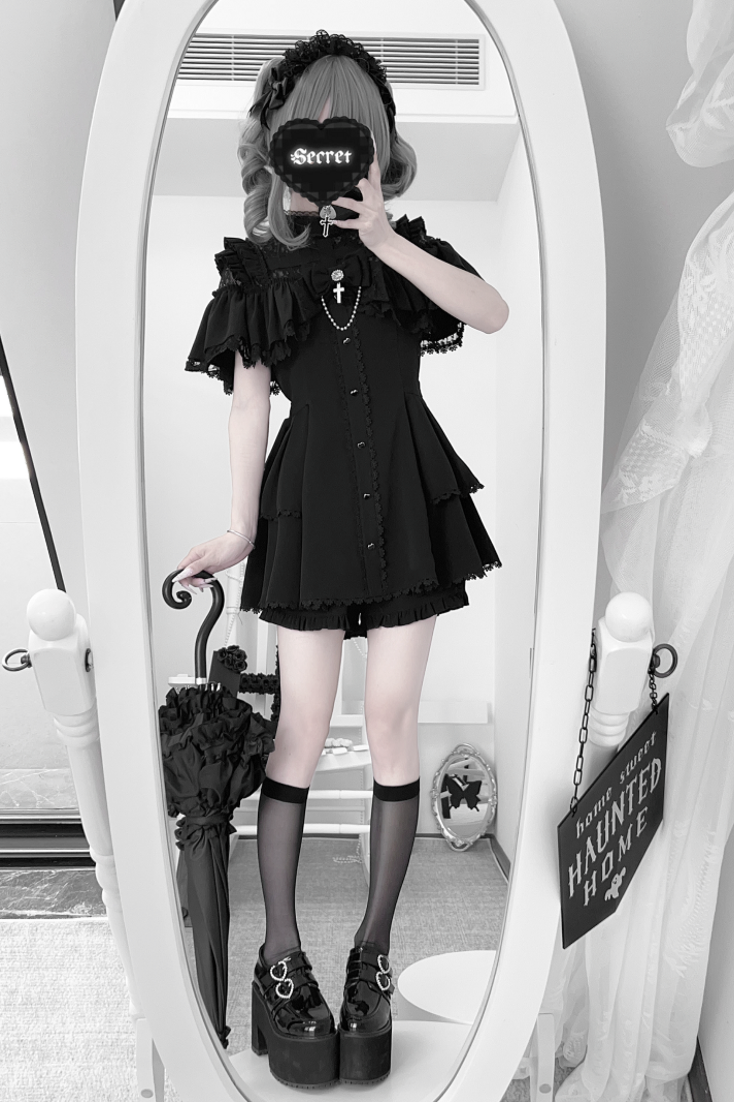 クロスバインディングスピリットドレス+ショートパンツ