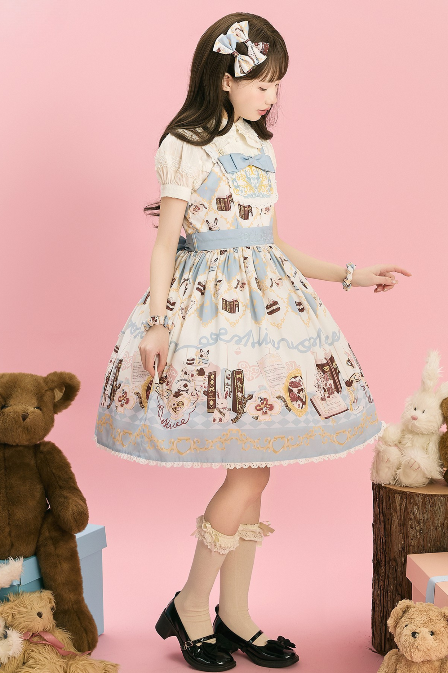 アリスラビットドーリーロリータドレス