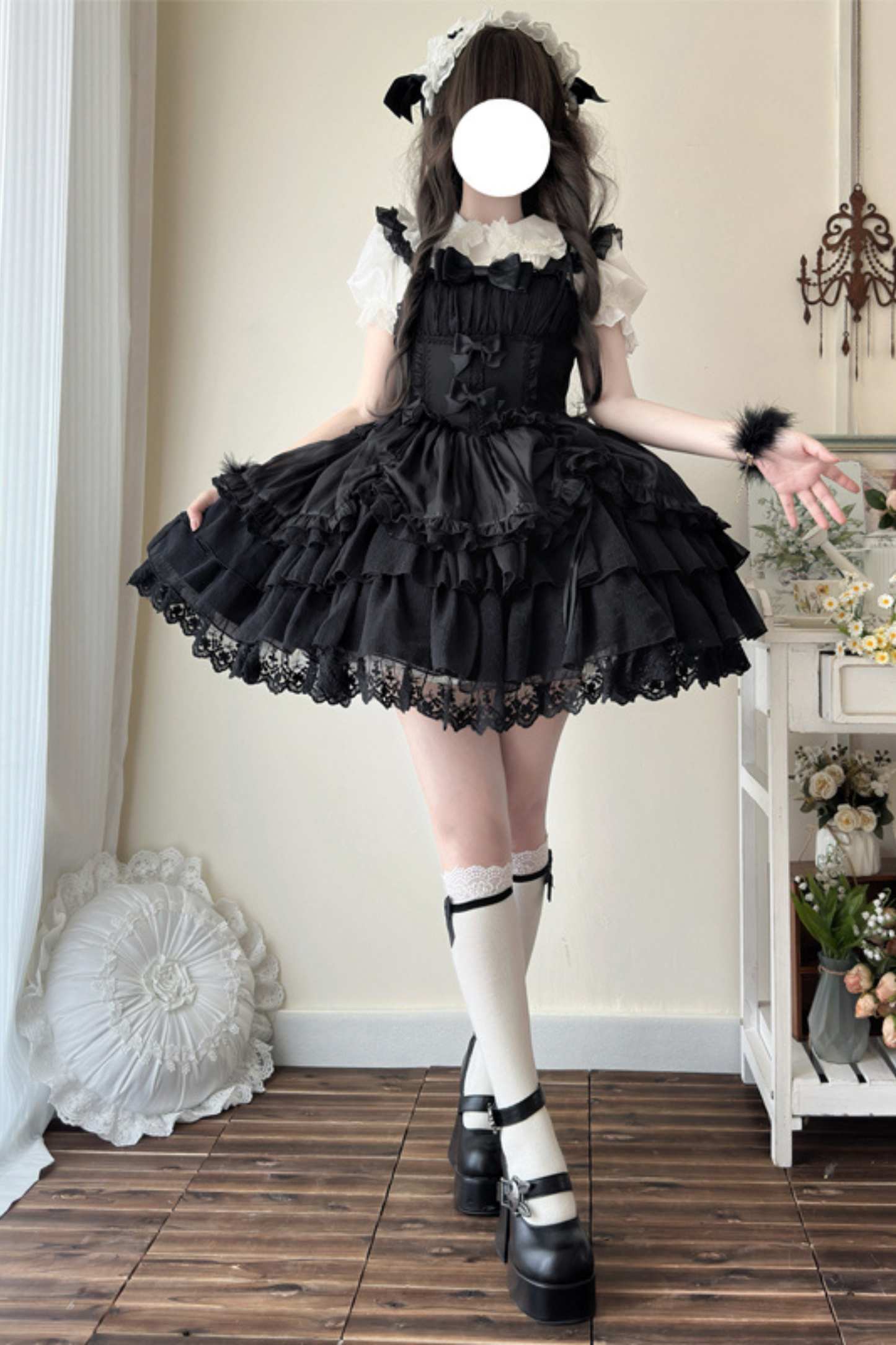 [Reservations] Tiered Frilled Lolita Dress