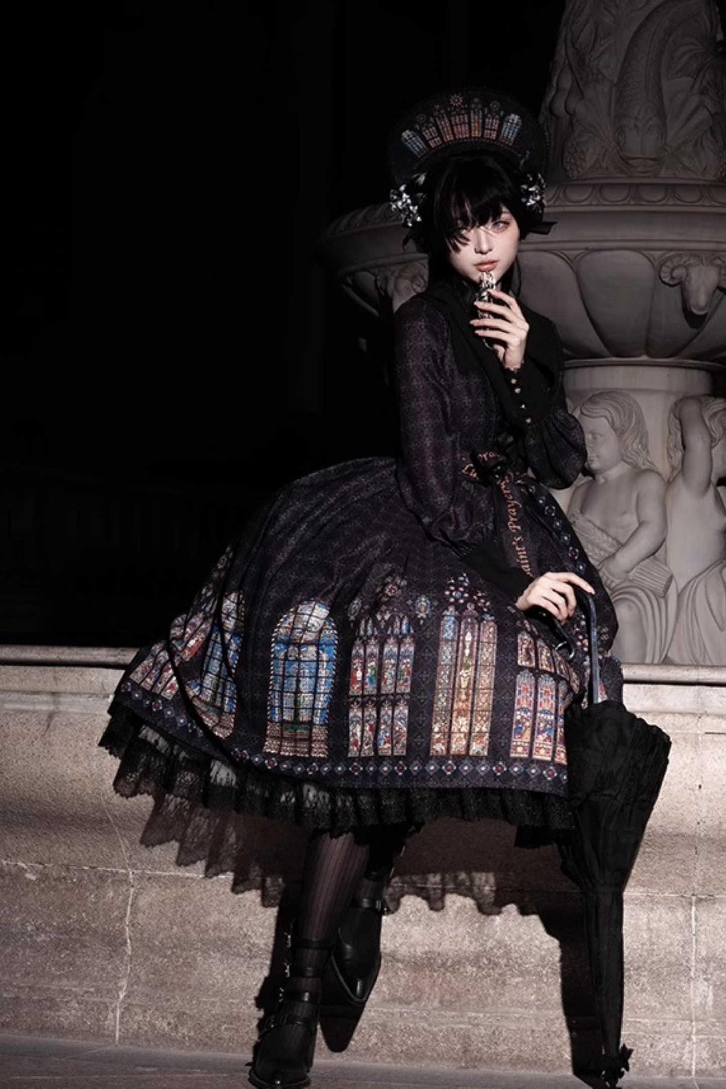 Gothic Classic Crown Lolita Dress