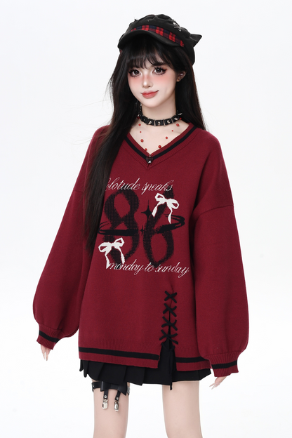 ナンバースウィートクールルーズセーター