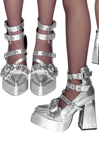 Subculture Cross High Heels