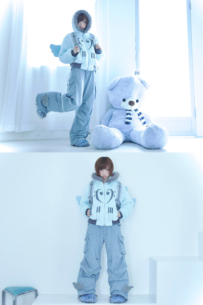 ドリームコアエンジェルウィングスカーゴパンツ