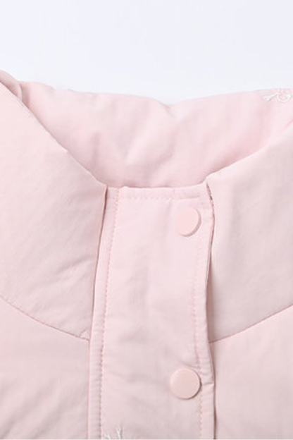 バックビッグリボンダウンジャケット