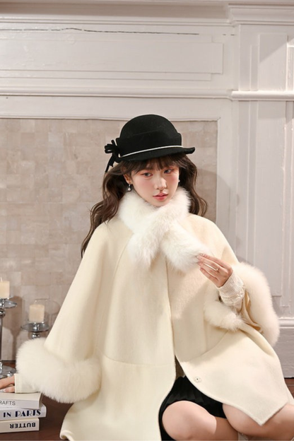 スイートフォックスファーカフコート