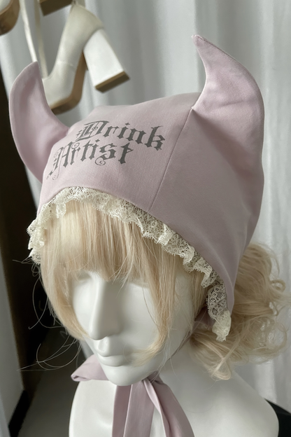 Gothic Devil Cat Ear Hat