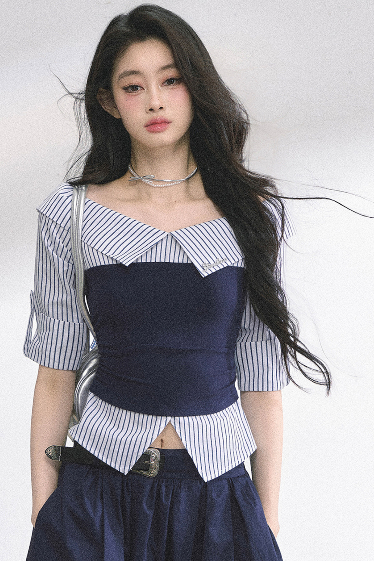 French American Stripe Tops