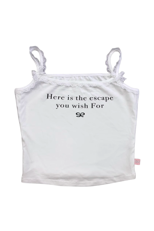 エンジェルガーリードローストトップス＋キャミソール