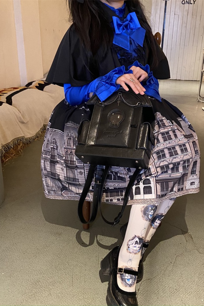 ゴシックペインロリータスカルバッグ