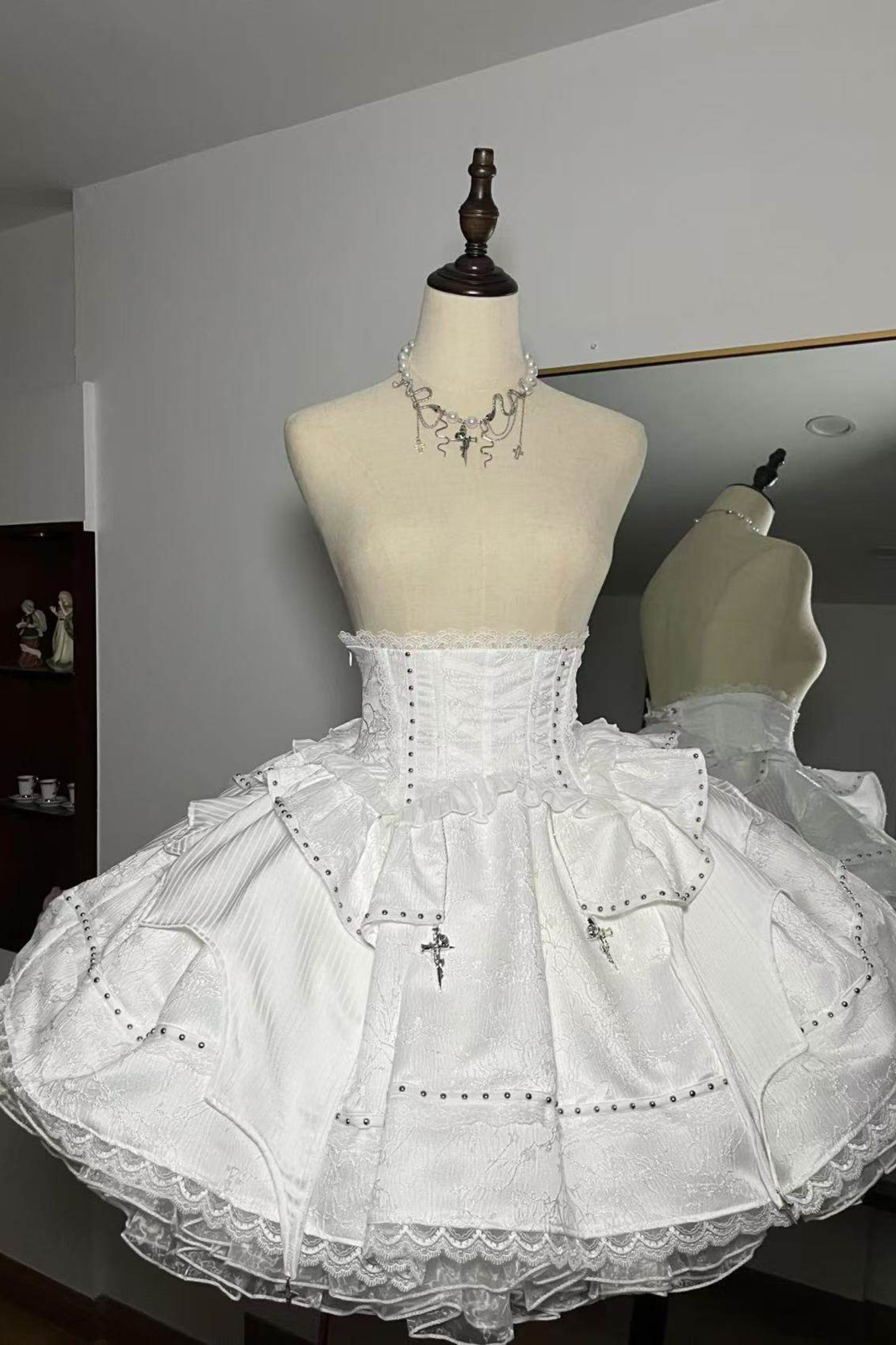 ミストホワイトゴシックロリータセット