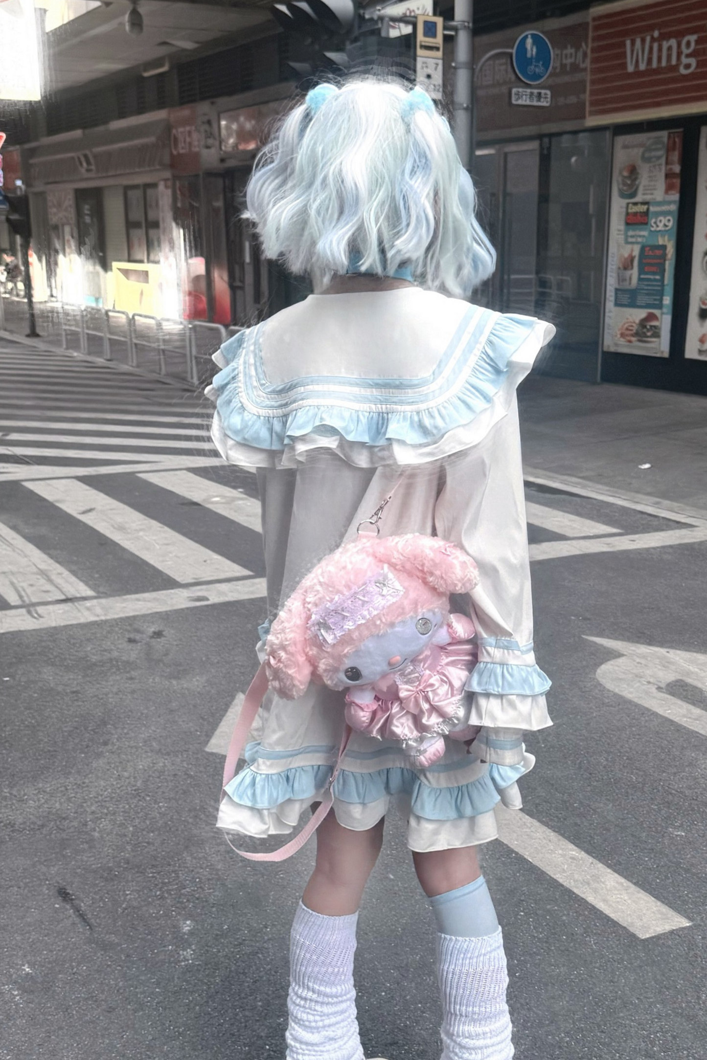 【天使界隈】フリルセーラーサブカルワンピース