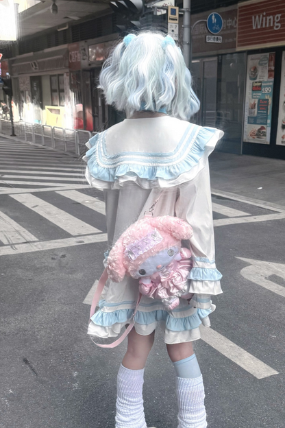 【天使界隈】フリルセーラーサブカルワンピース