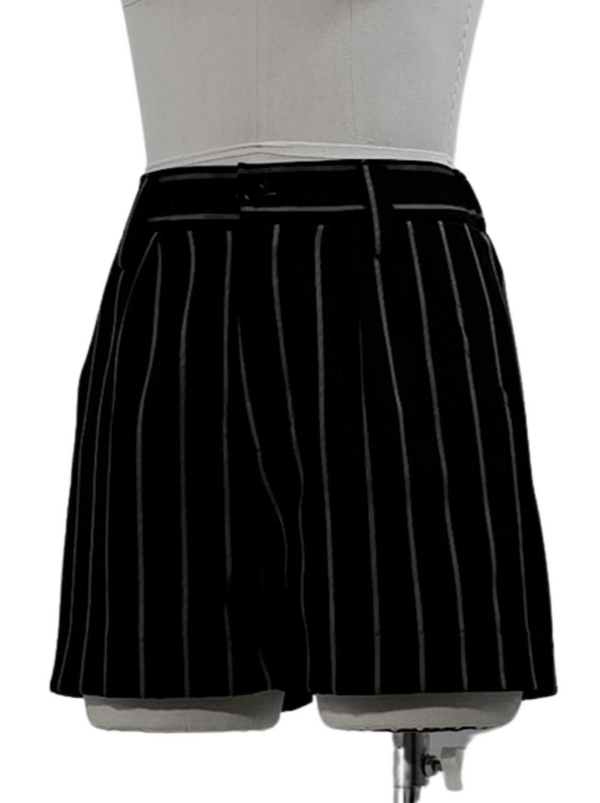 Rabbit Theatre Block Check Lolita Shirt Pants Waistband All Setup [Reserved Item].