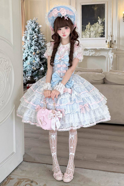 러블리 스위트 로리타 드레스