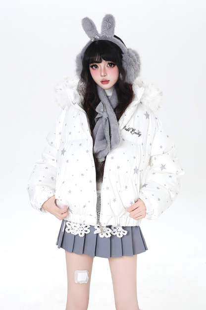 Star Design Down Jacket