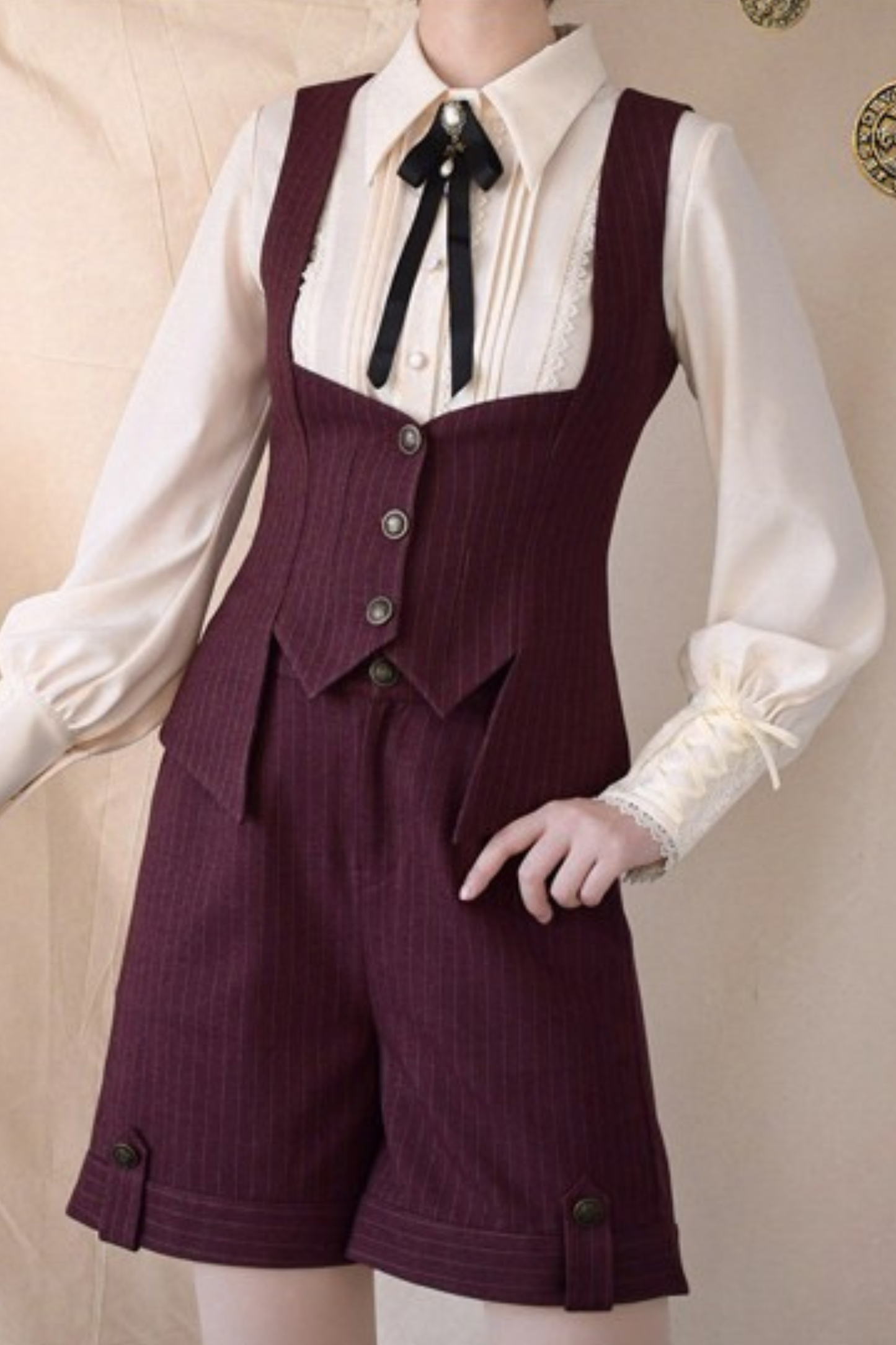 レトロクールテイルロリータシャツ