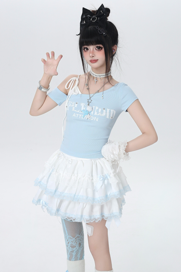 American Letter Strap Top