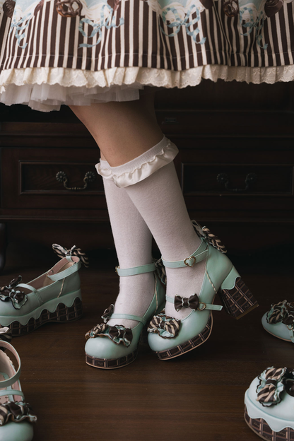 チョコレートスイートロリータヒール