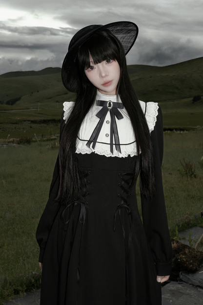 フランスレトロガールドレス