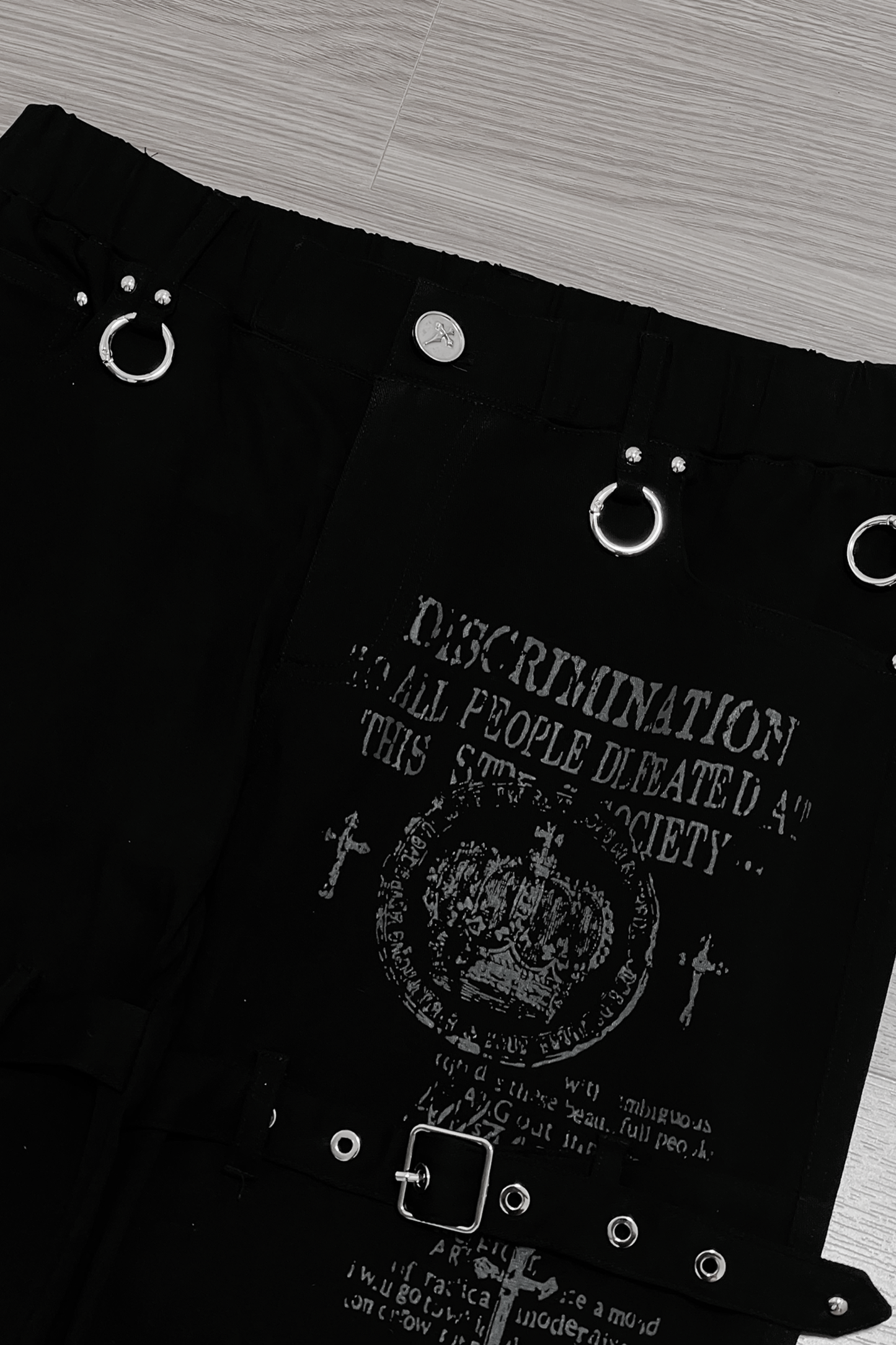 ダークスタイルパンクローライズパンツ