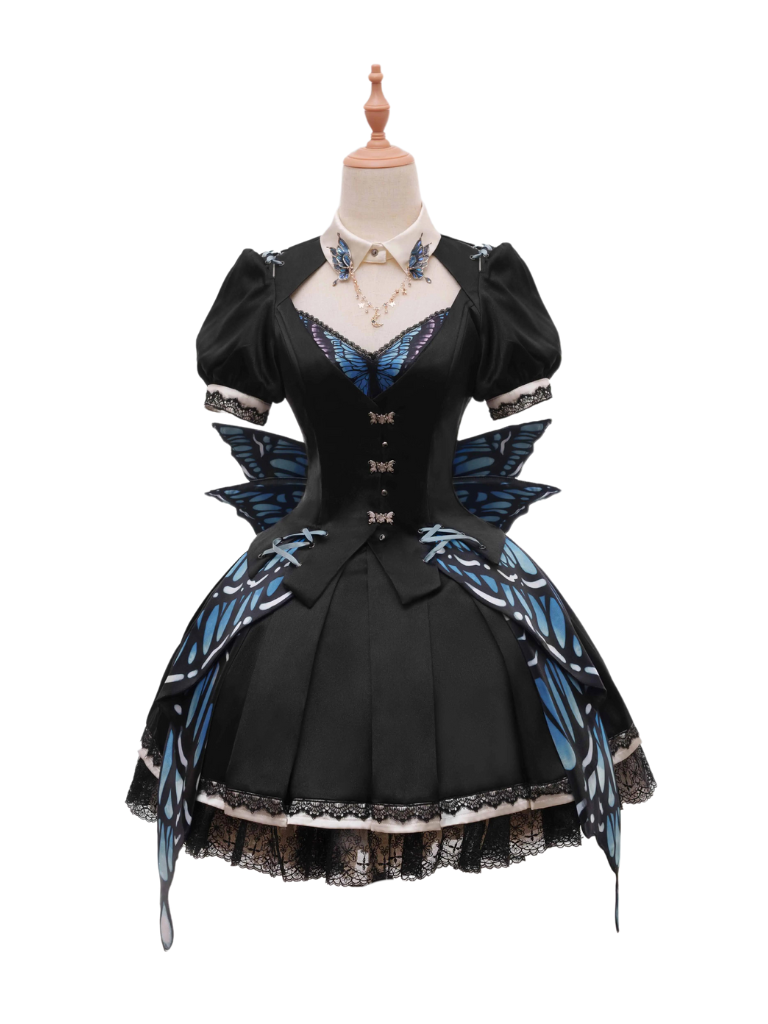 [Deadline for reservation: July 28th] Butterfly Elements Dark Gothic Lolita