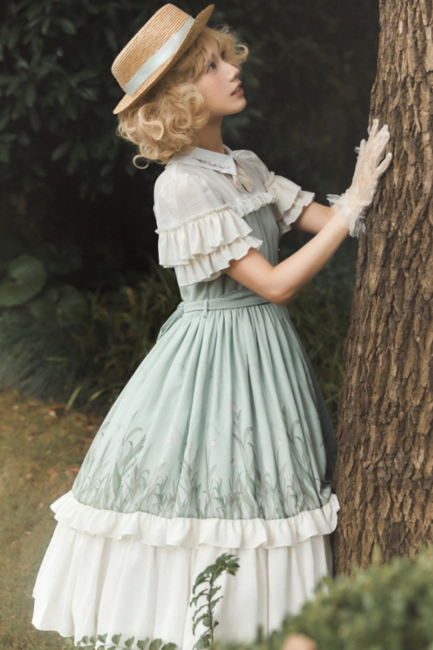 Retro Girly Elegance Dress