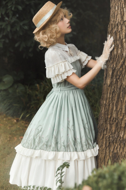 Retro Girly Elegance Dress