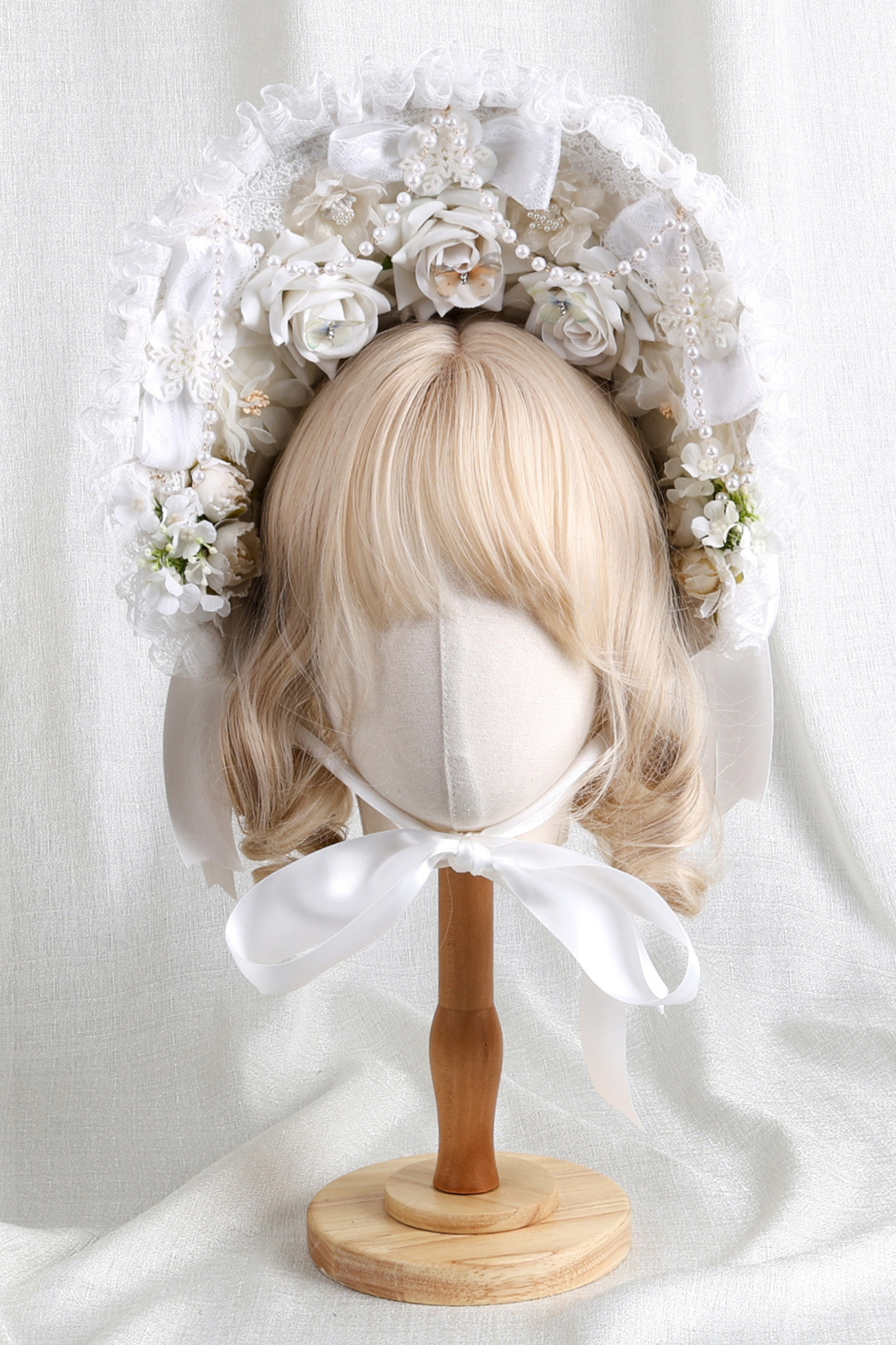 プリンセスティーパーティーロリータボンネット