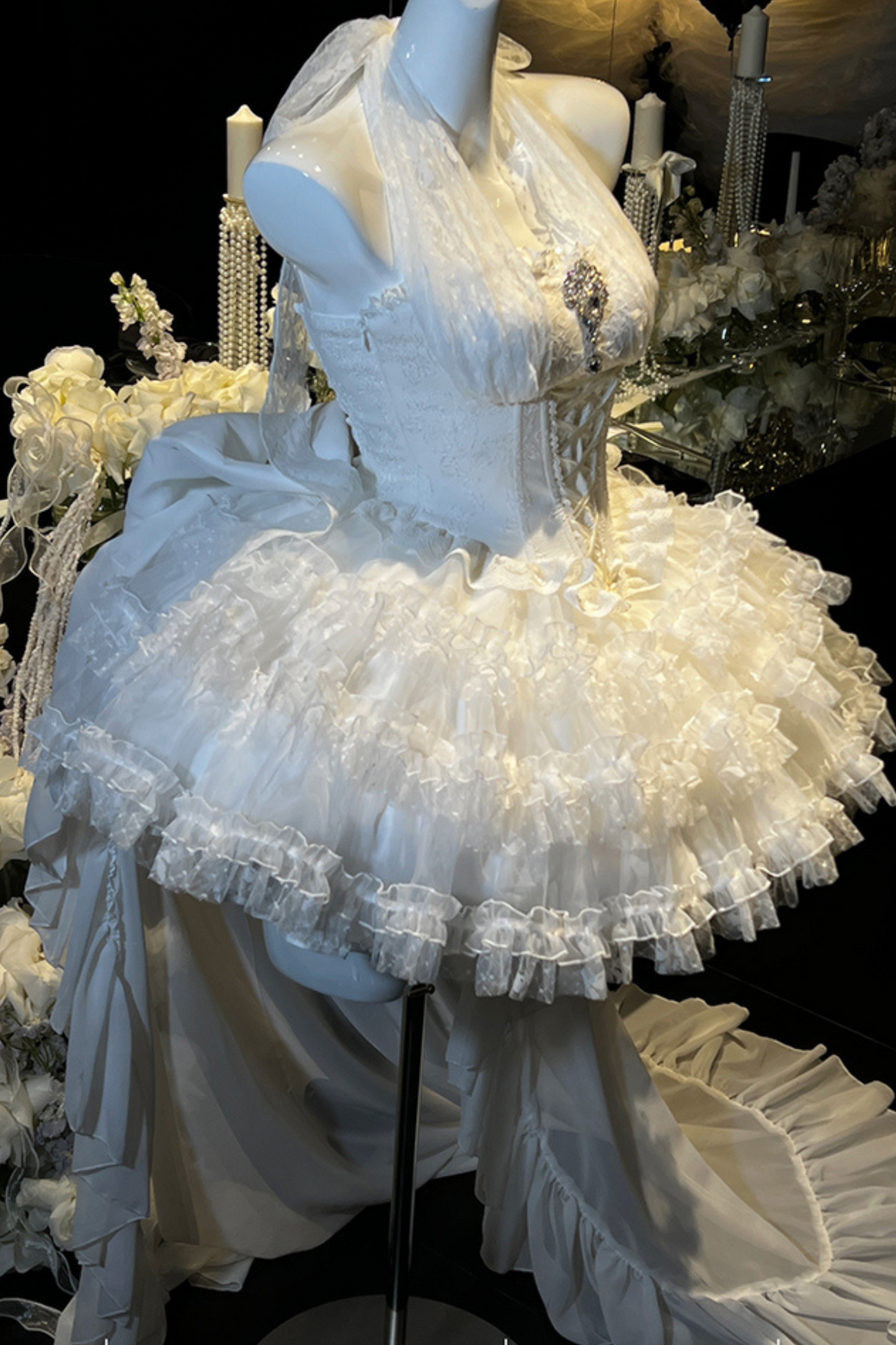 White Moonlight Mini Dress