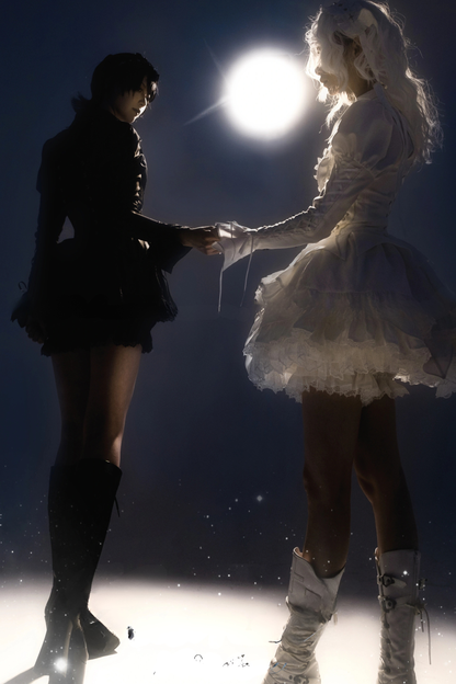 [Deadline for reservations: November 19] Camilla Spider Web Bat Gothic Dark Series Dress Full Set + Setup Full Set