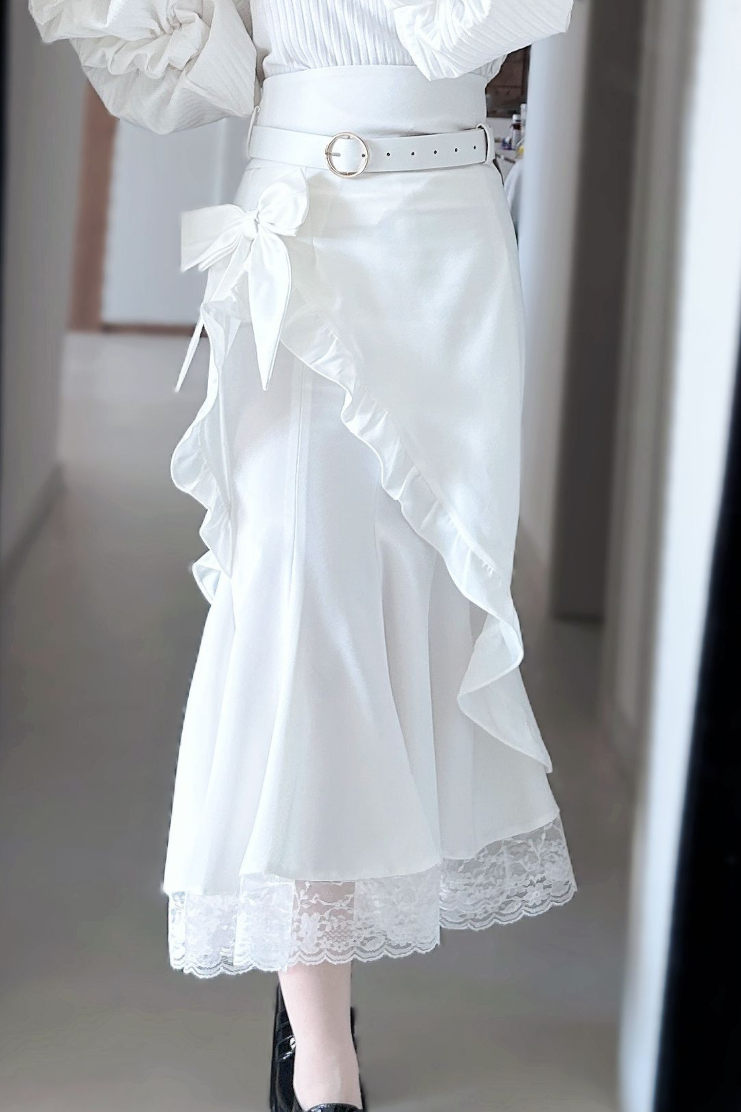 レースシステムマーメイドスカート