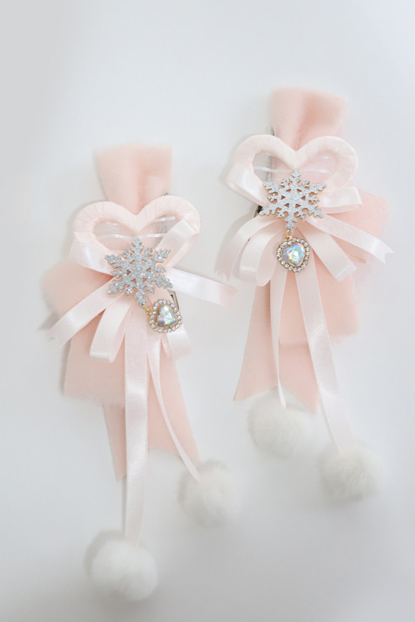 Snowflake Ribbon Lolita Hair Accessory