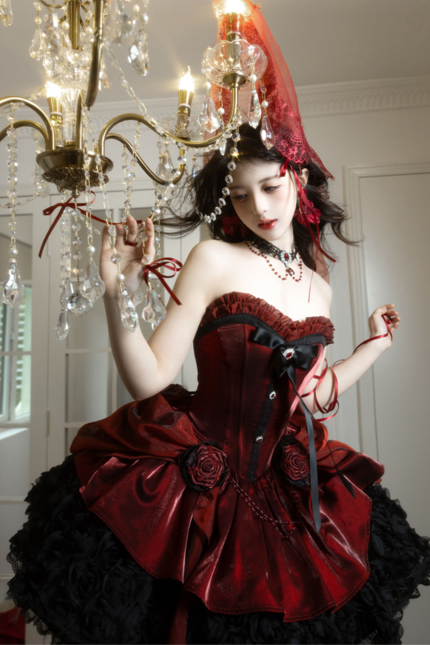 エレガントゴシックドールドレスセット