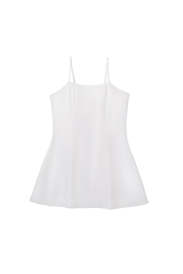 レトロホワイトピーチペチドレスセット