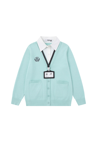 College Slim Knit Sweater