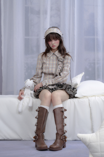 スイートクールリボンバルーンスカート(インナーパンツ付き)