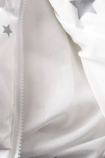 Y2K Fur Hooded Down Jacket