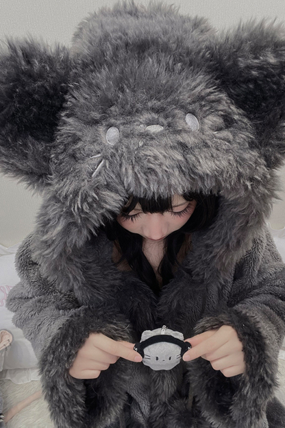 Fluffy Paw Mouse Loomwear