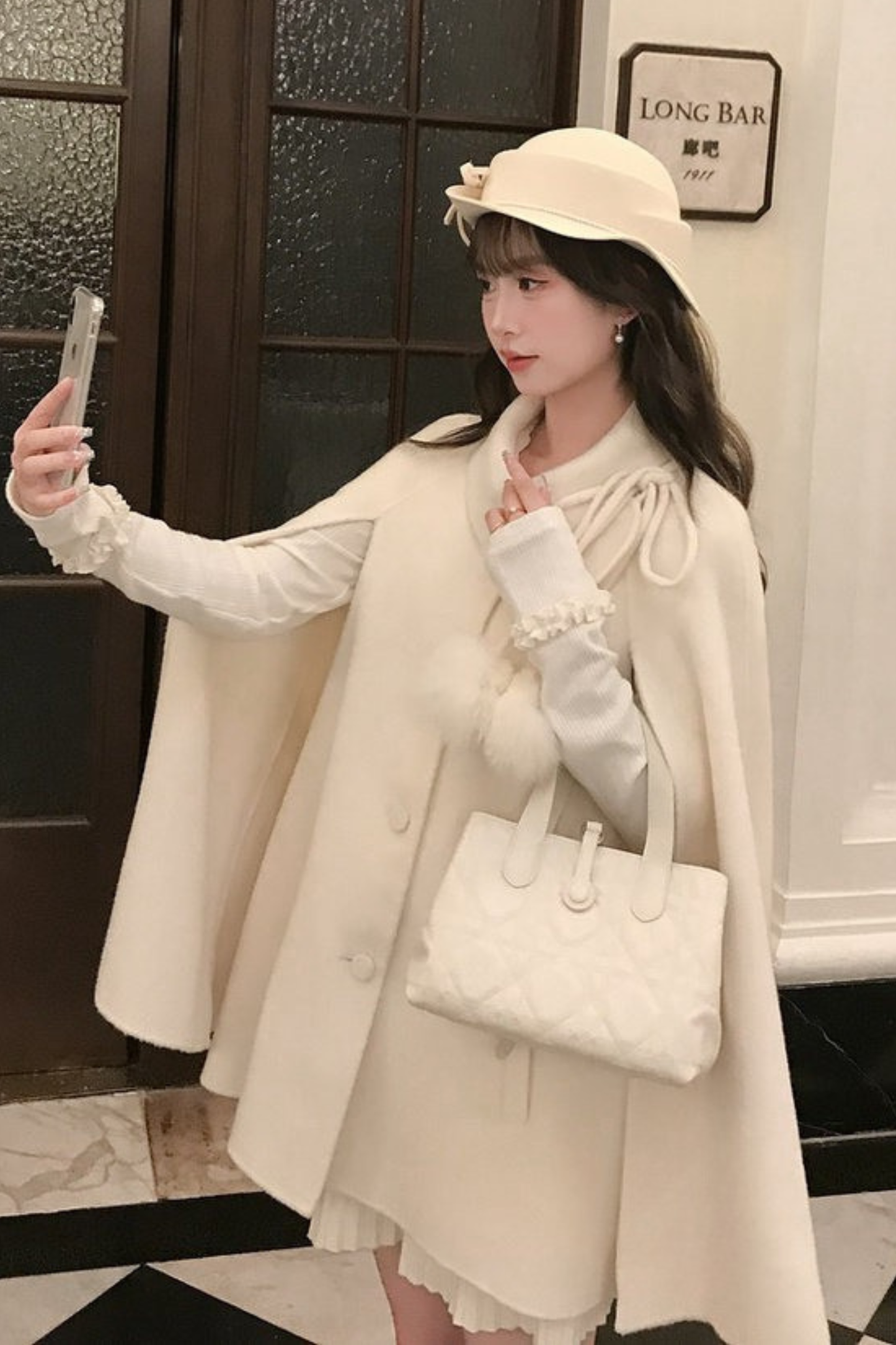 ガールスタイルケープコート