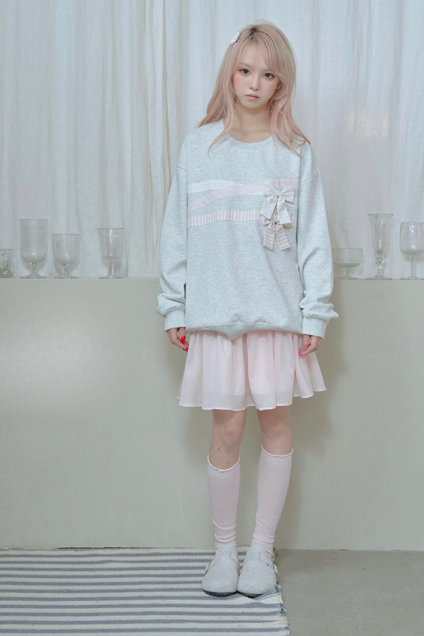 リボンプルオーバースウェット