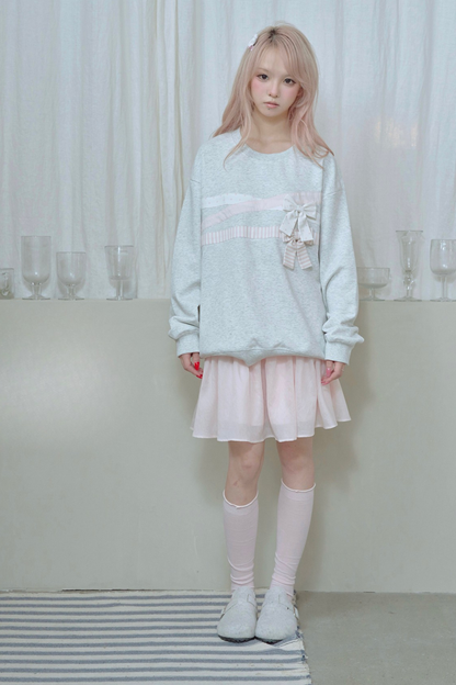 リボンプルオーバースウェット