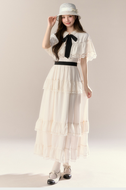 ヴェリービューティフルティアードドレス