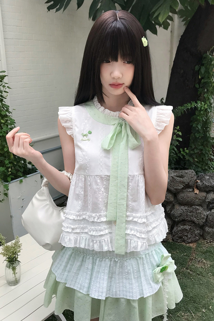 フォーリーフクローバートップス+スカート