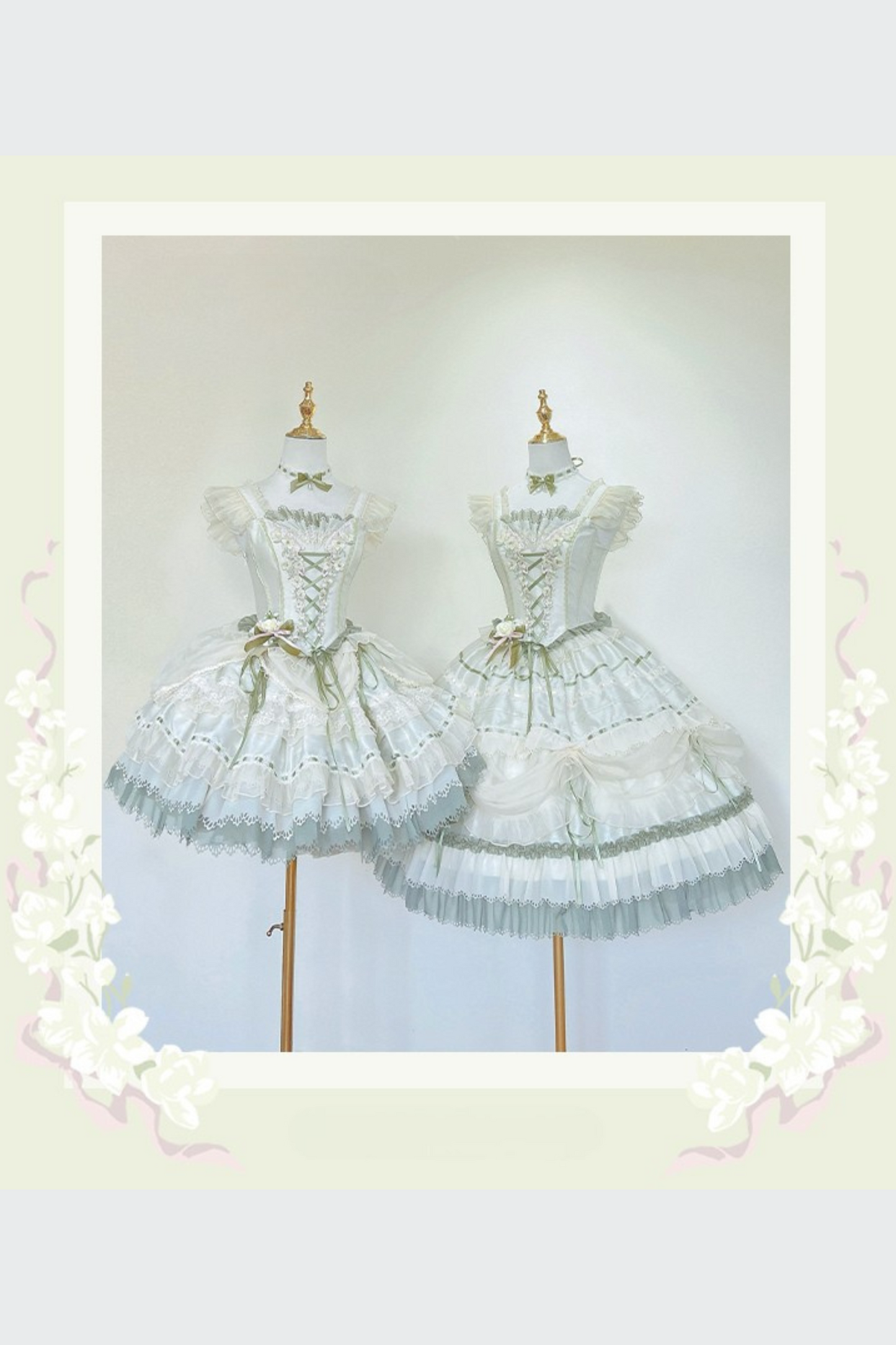 Jasmine Elegant Ballerina Lolita Dress and Accessories